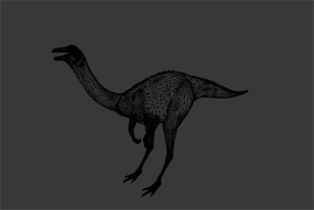 恐龙3D模型效果图